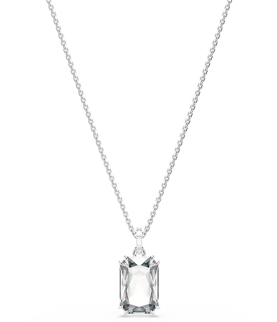 Swarovski Millenia Octagon Cut Long Pendant Necklace
