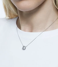 Swarovski Millenia Short Silver Crystal Pendant Necklace