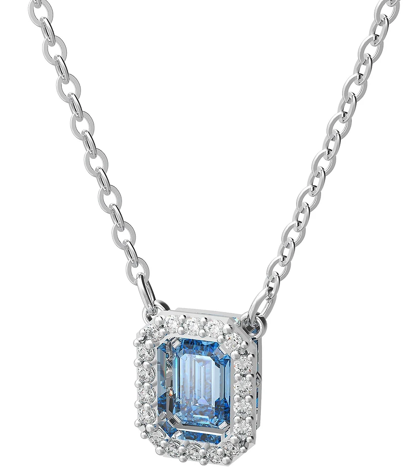 Swarovski Millenia Short Silver Crystal Pendant Necklace