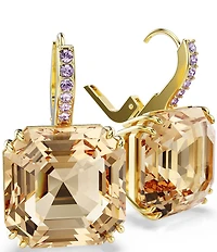 Swarovski Millenia Square Drop Earrings