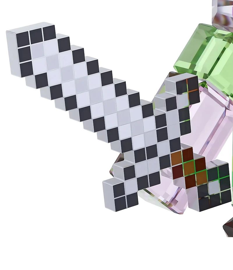 Swarovski Minecraft Alex Crystal Figurine