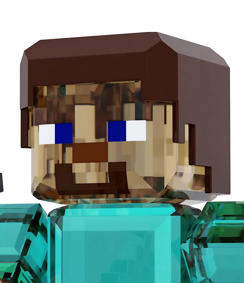 Swarovski Minecraft Steve Crystal Figurine