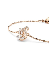 Swarovski Mixed Cut Swan Bangle Bracelet