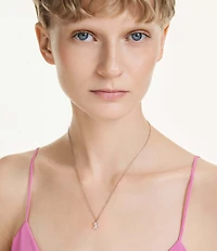 Swarovski Mixed Cut Swan Short Pendant Necklace