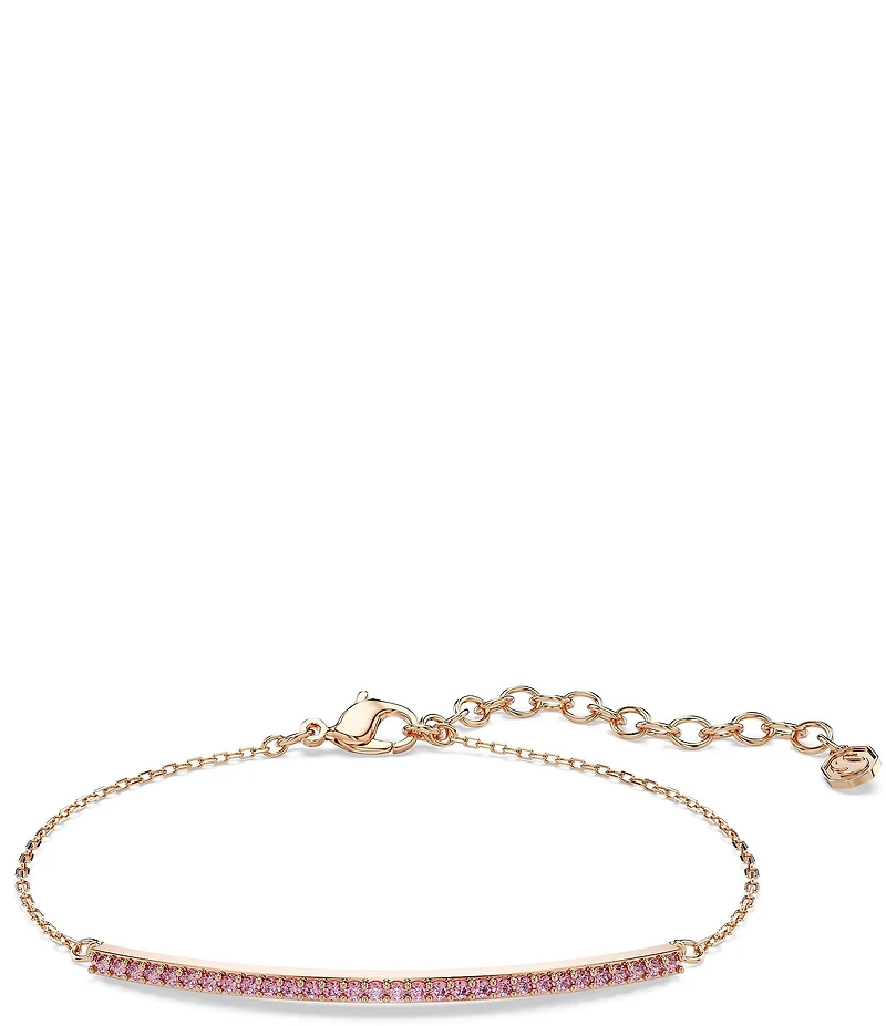 Swarovski Only Round Cut CZ Line Bracelet