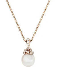 Swarovski Originally Pearl Short Crystal Pendant Necklace