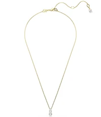 Swarovski Stilla Attract Round Cut Short Pendant Necklace