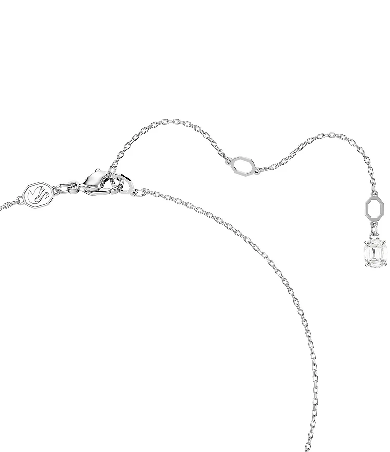 Swarovski Stilla Octagon Cut Short Pendant Necklace