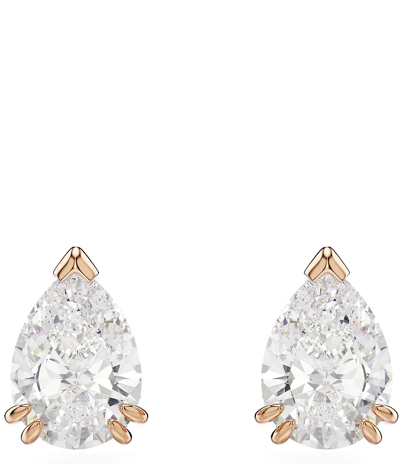 Swarovski Stilla Pear Cut Stud Earrings