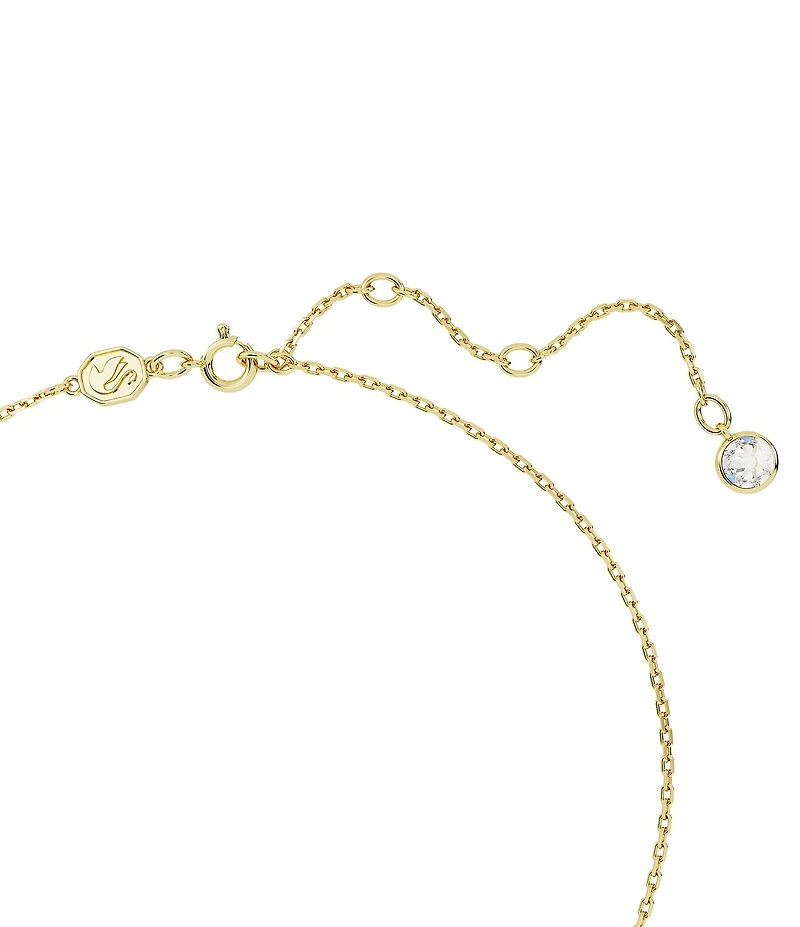 Swarovski Stilla Red Heart Crystal Short Pendant Necklace