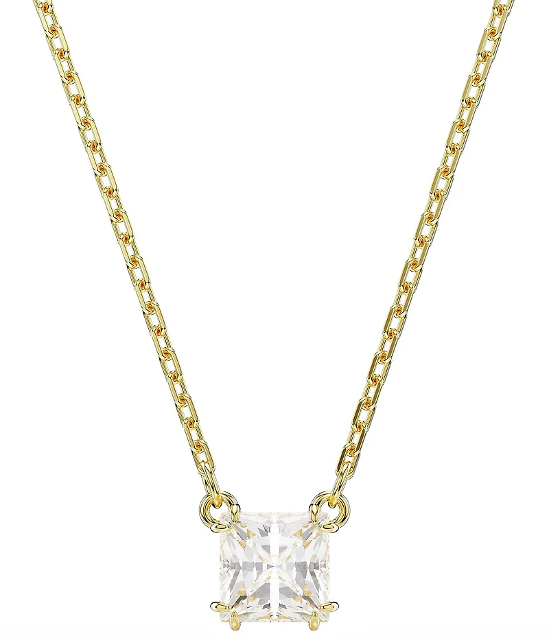 Swarovski Stilla Solitaire Short Pendant Necklace