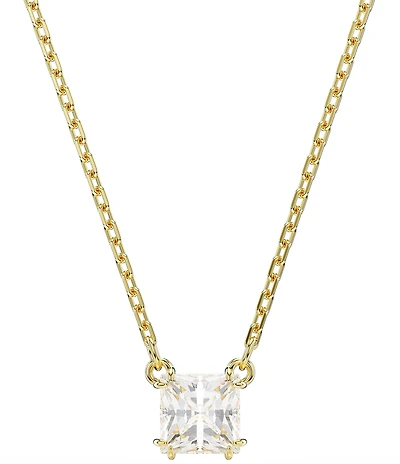Swarovski Stilla Solitaire Short Pendant Necklace
