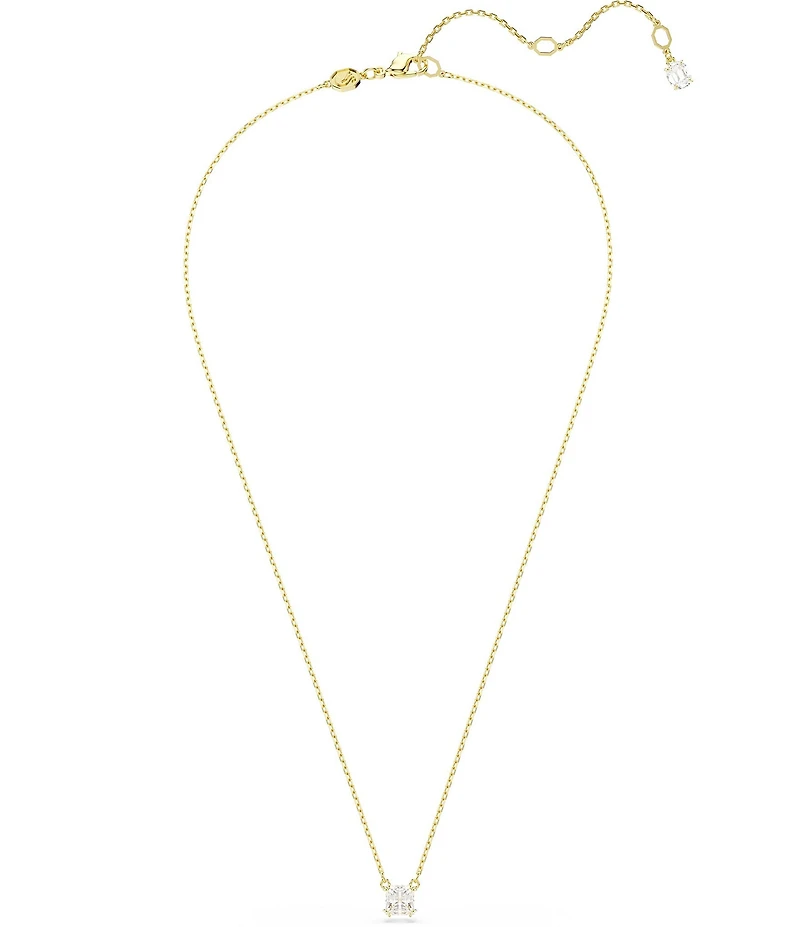 Swarovski Stilla Solitaire Short Pendant Necklace