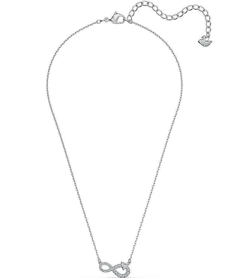Swarovski Swa Crystal Infinity Necklace