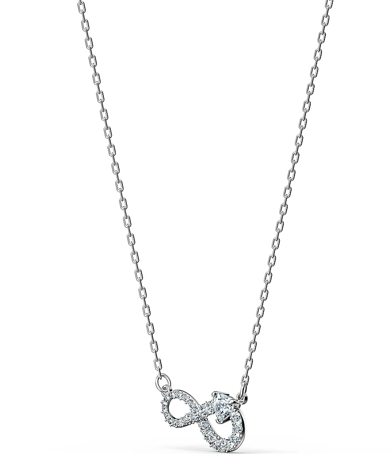 Swarovski Swa Crystal Infinity Necklace