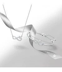 Swarovski Swa Crystal Infinity Necklace