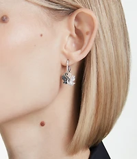 Swarovski Swan Drop Earrings