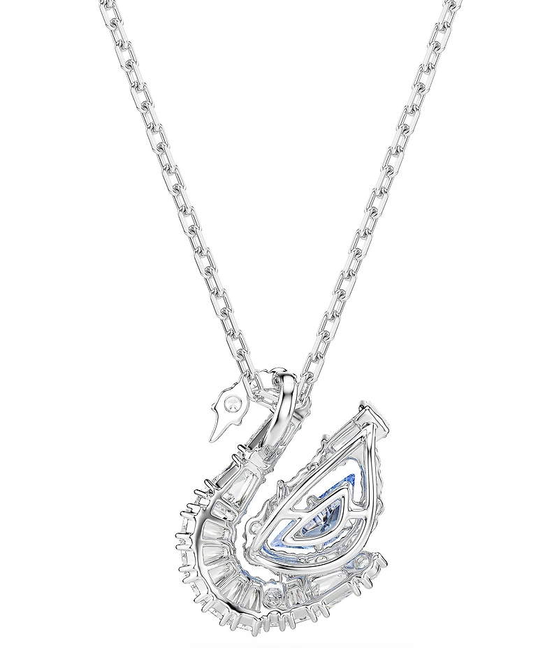 Swarovski Swan Short Pendant Necklace
