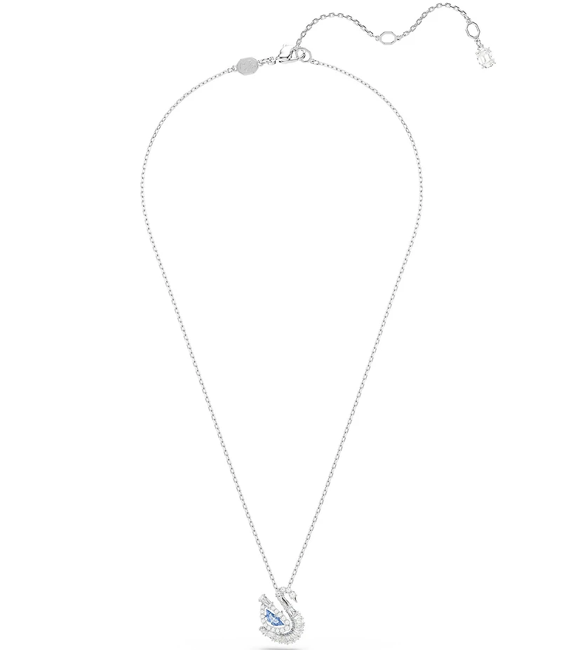 Swarovski Swan Short Pendant Necklace