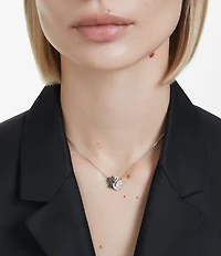 Swarovski Swan Short Pendant Necklace