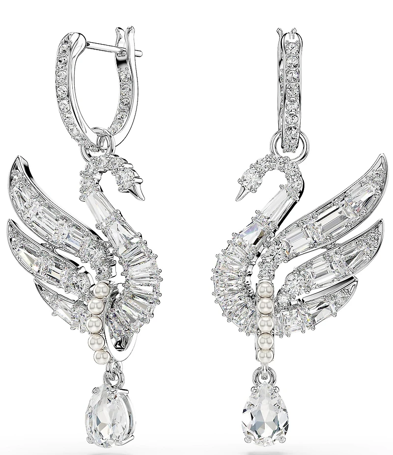Swarovski Swan Vienna Drop Earrings