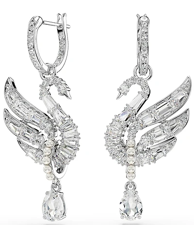 Swarovski Swan Vienna Drop Earrings