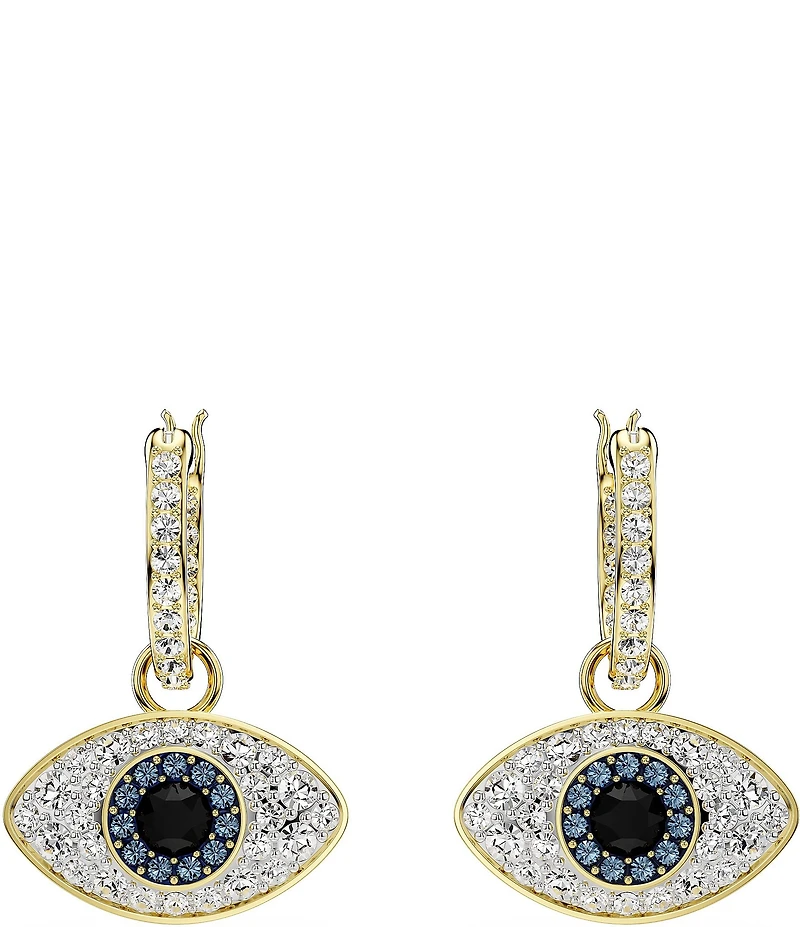Swarovski Symbolica Crystal Evil Eye Drop Earrings