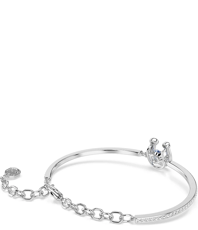 Swarovski Symbolica Crystal Horseshoe Bangle Bracelet