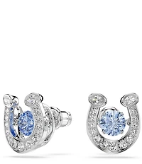 Swarovski Symbolica Crystal Horseshoe Stud Earrings