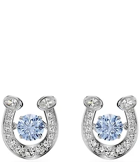 Swarovski Symbolica Crystal Horseshoe Stud Earrings