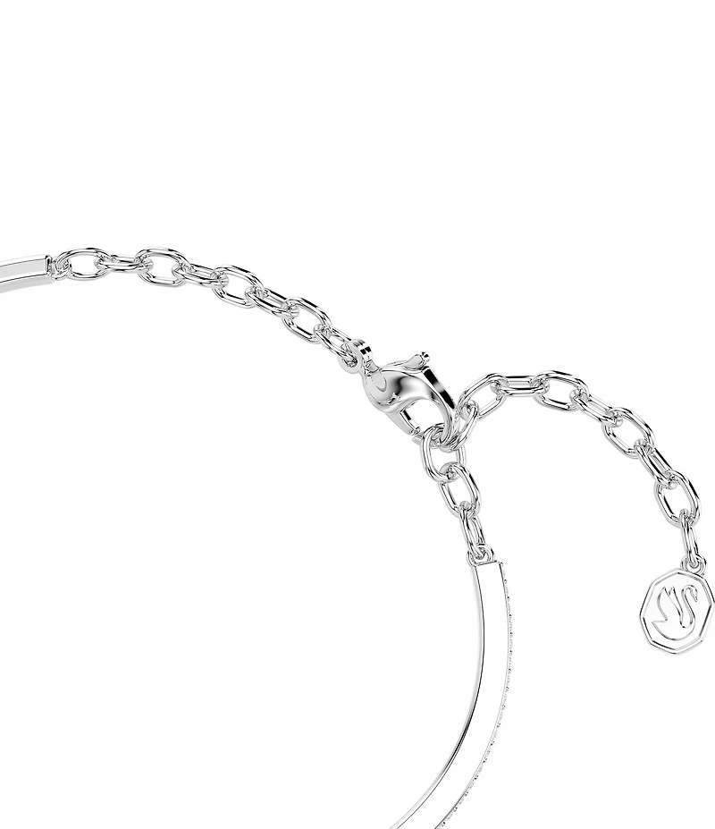 Swarovski Symbolica Crystal Pav Horseshoe Bangle Bracelet