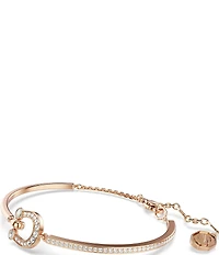Swarovski Symbolica Crystal Pav Horseshoe Bangle Bracelet