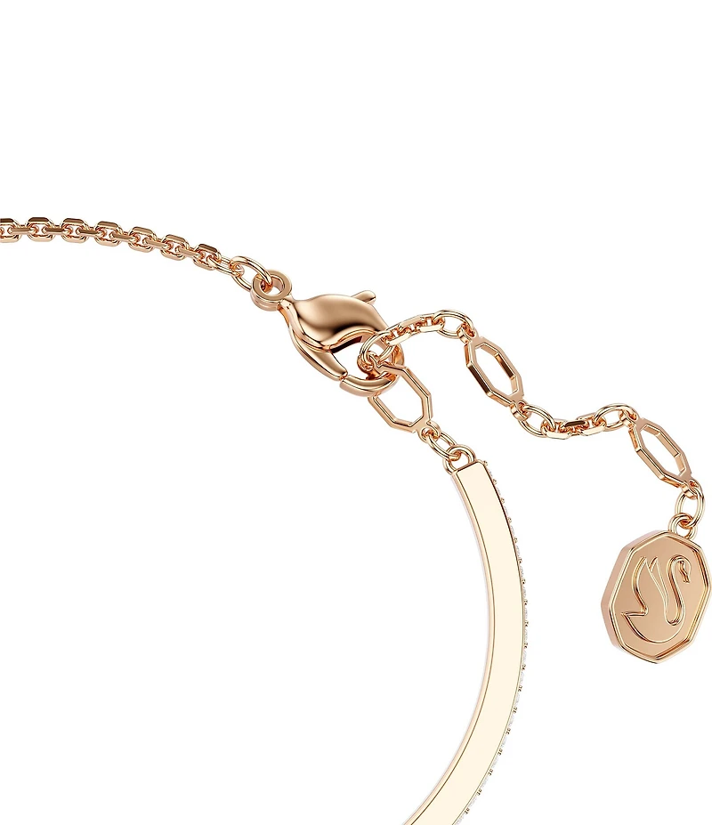 Swarovski Symbolica Crystal Pav Horseshoe Bangle Bracelet