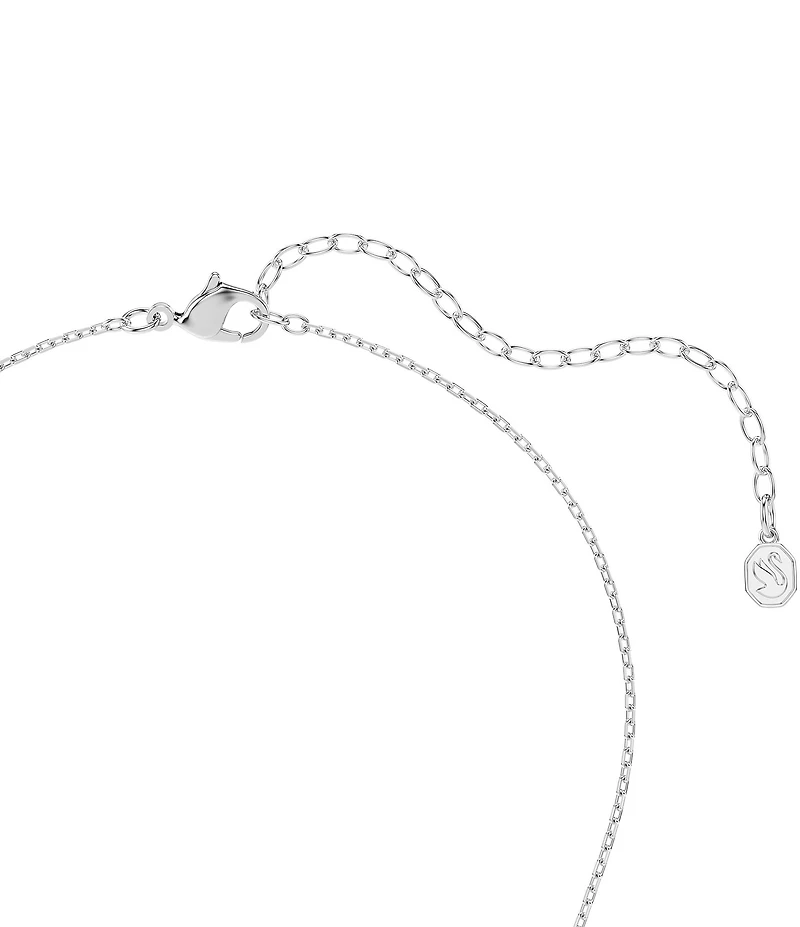 Swarovski Symbolica Crystal Pearl Horseshoe Short Pendant Necklace