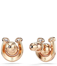 Swarovski Symbolica Crystal Pearl Horseshoe Stud Earrings