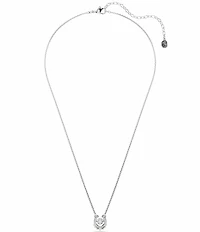 Swarovski Symbolica Pearl Pav Crystal Horseshoe Short Pendant Necklace