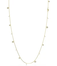 Swarovski Una Angelic Crystal Pearl Convertible Long Strand Necklace