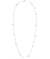 Swarovski Una Angelic Crystal Pearl Convertible Long Strand Necklace