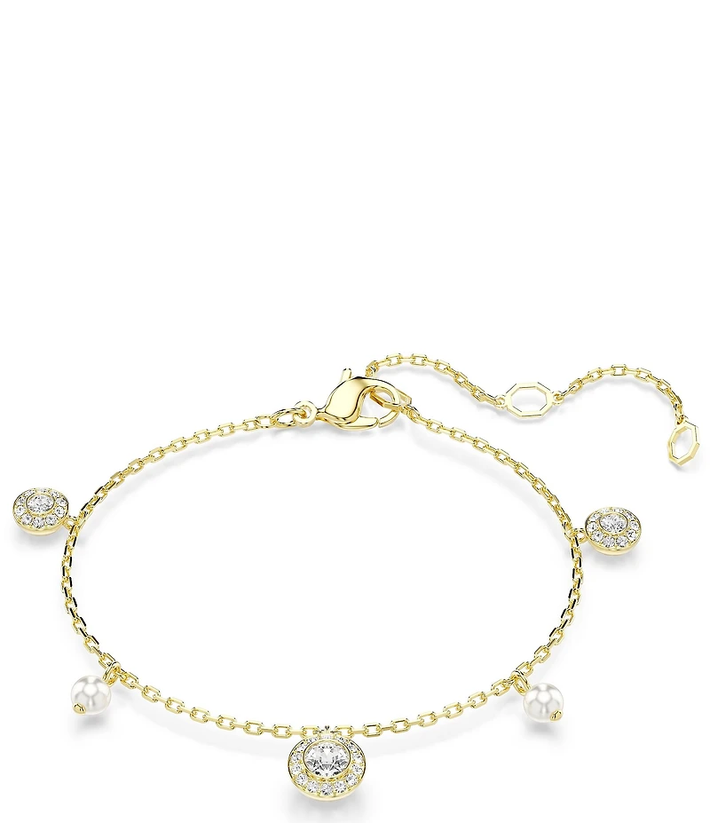 Swarovski Una Angelic Crystal Pearl Convertible Long Strand Necklace