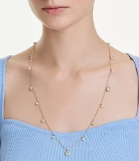 Swarovski Una Angelic Crystal Pearl Convertible Long Strand Necklace