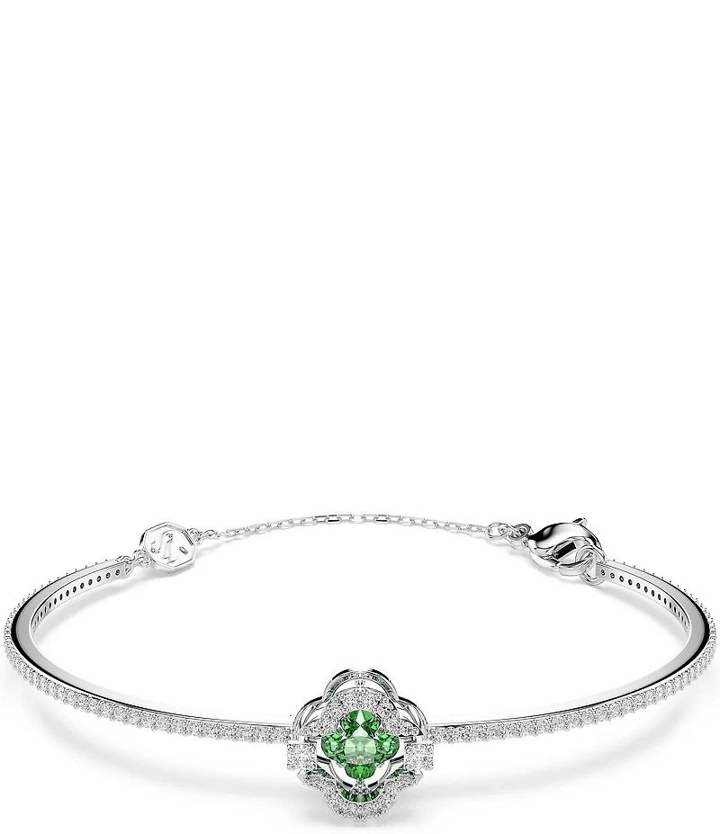 Swarovski Una Angelic Mixed Cut CZ Bangle Bracelet