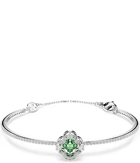 Swarovski Una Angelic Mixed Cut CZ Bangle Bracelet