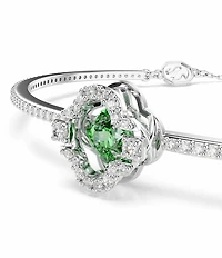 Swarovski Una Angelic Mixed Cut CZ Bangle Bracelet