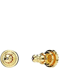 Swarovski Una Round Crystal Halo Stud Earrings