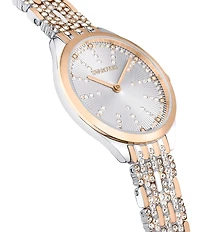 Swarovski Women's Attract Quartz Analog Two Tone Stainless Steel Bracelet Watch
