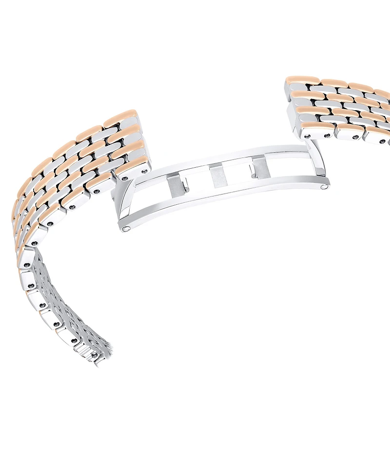 Swarovski Women's Attract Quartz Analog Two Tone Stainless Steel Bracelet Watch