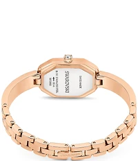 Swarovski Women's Crystal Dextera Quartz Analog Rose Gold Tone Stainless Steel Bracelet Watch