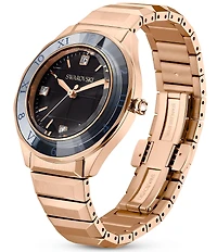 Swarovski Women's Dextera Analog Rose Gold Bracelet Watch