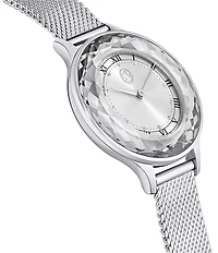 Swarovski Women's Octea Nova Quartz Analog Stainless Steel Mesh Bracelet Watch