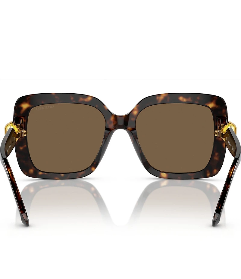 Swarovski Women's SK6001 55mm Tortoise Square Sunglasses